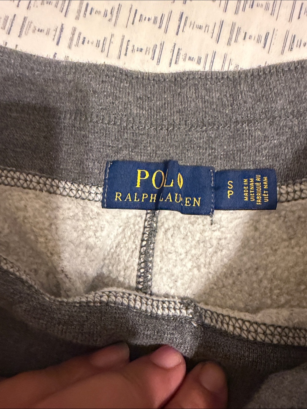 Ralph Lauren POLO Gray Drawstring Sweatpants - Picture 4 of 7